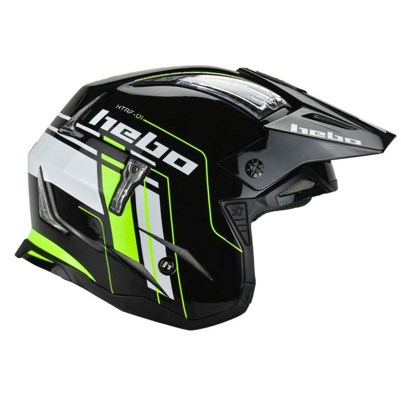 Image of Casque trial Hebo ZONE 4 CONTACT BLACK 2022