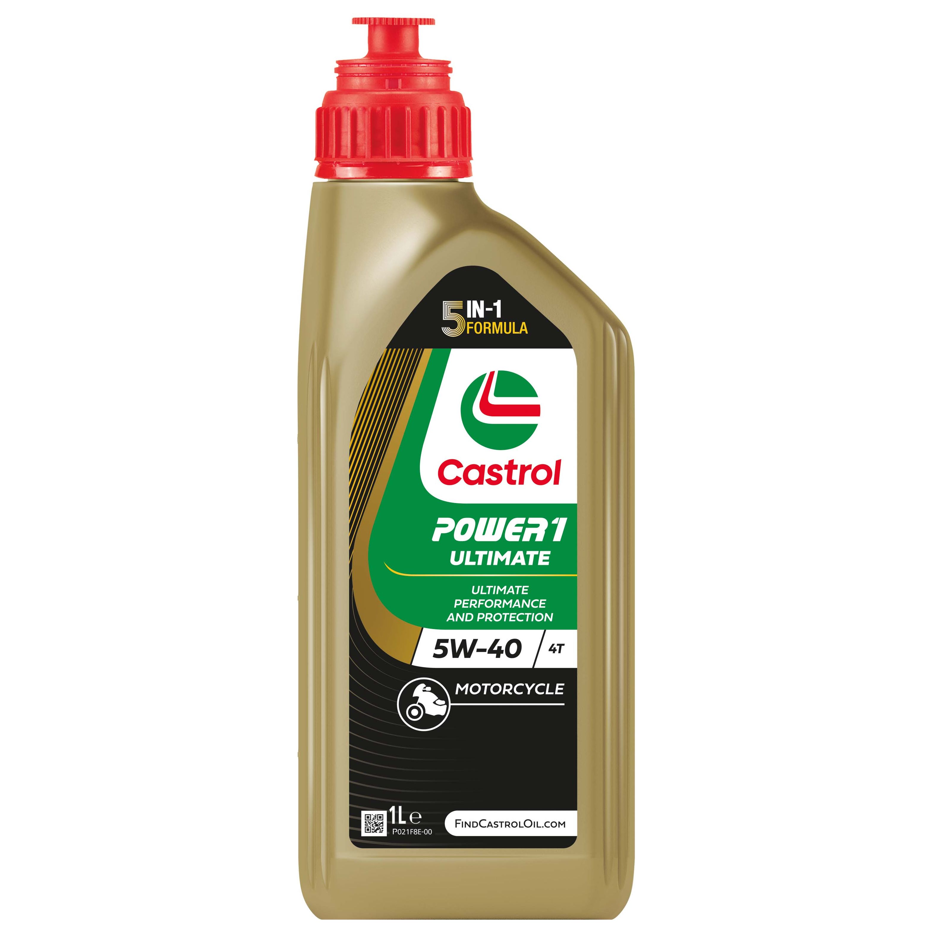 Huile moteur Castrol POWER 1 ULTIMATE 4T 5W-40 1L