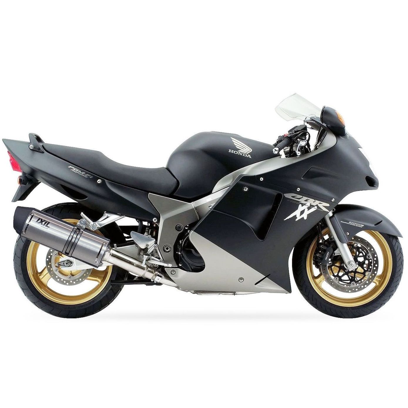 IXIL Silencieux Ixil SOVE HEXOVAL XTREM EVOLUTION Droit — gris