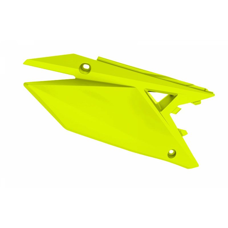 Plaques latérales Polisport COULEUR JAUNE FLUO