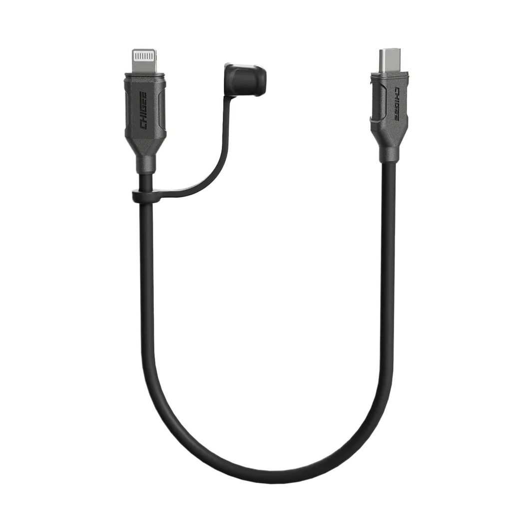 Accessoires High-Tech CHIGEE Câble data/charge USB-C vers Lightning pour TR100