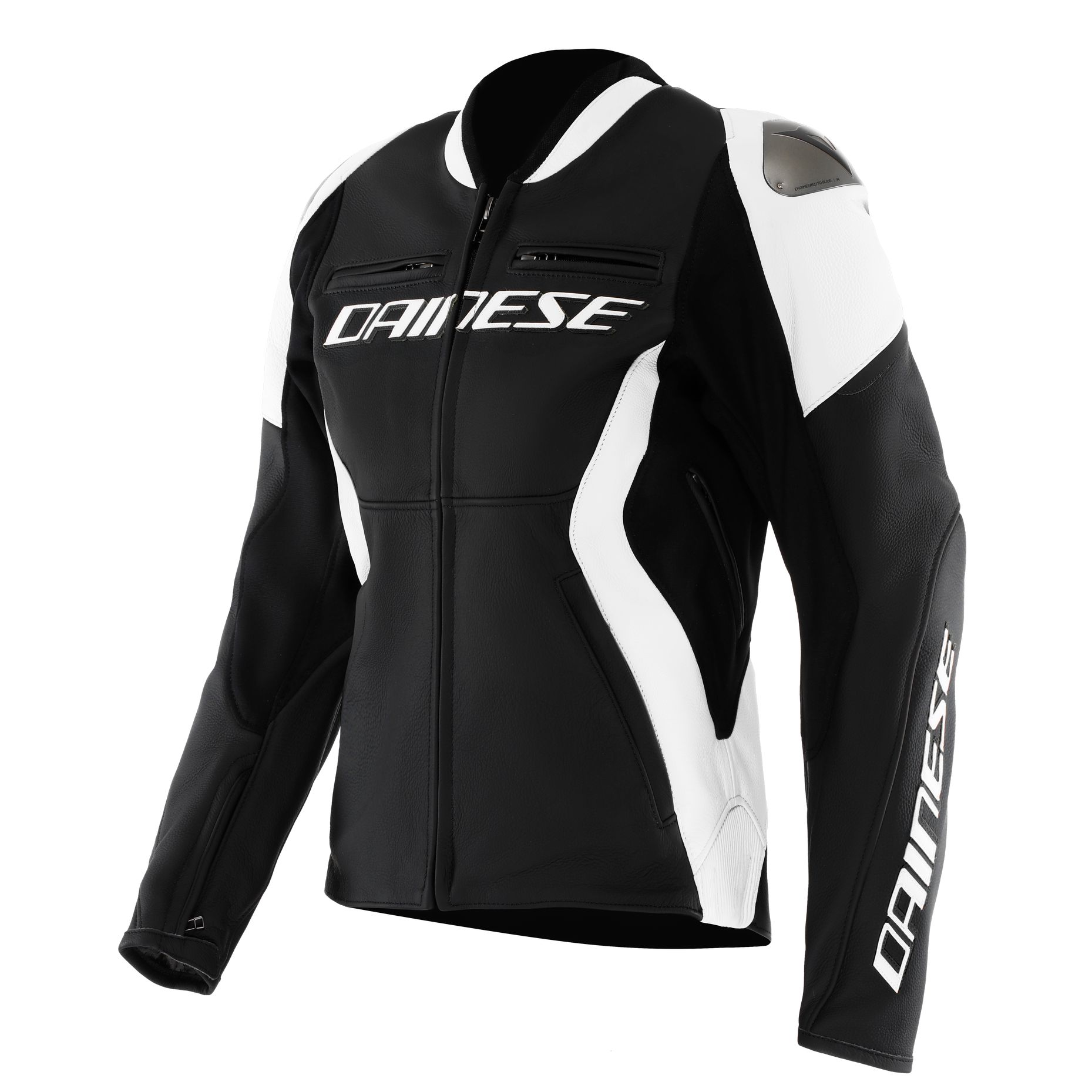 DAINESE Blouson Moto Dainese RACING 5 FEMME — noir et blanc