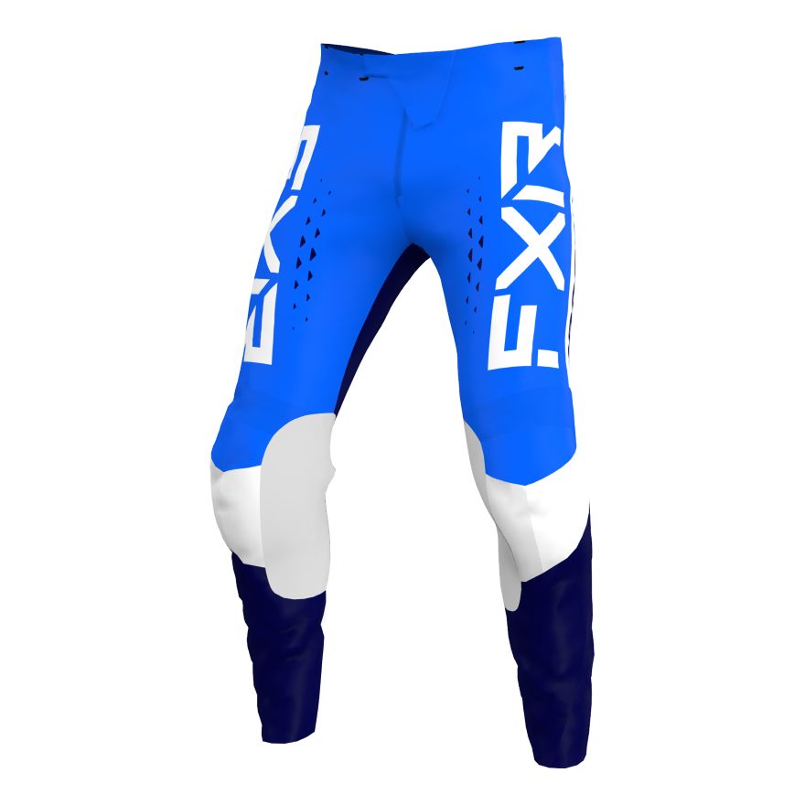 Image of Pantalon cross FXR CLUTCH PRO COBALT BLUE/WHITE/NAVY 2022
