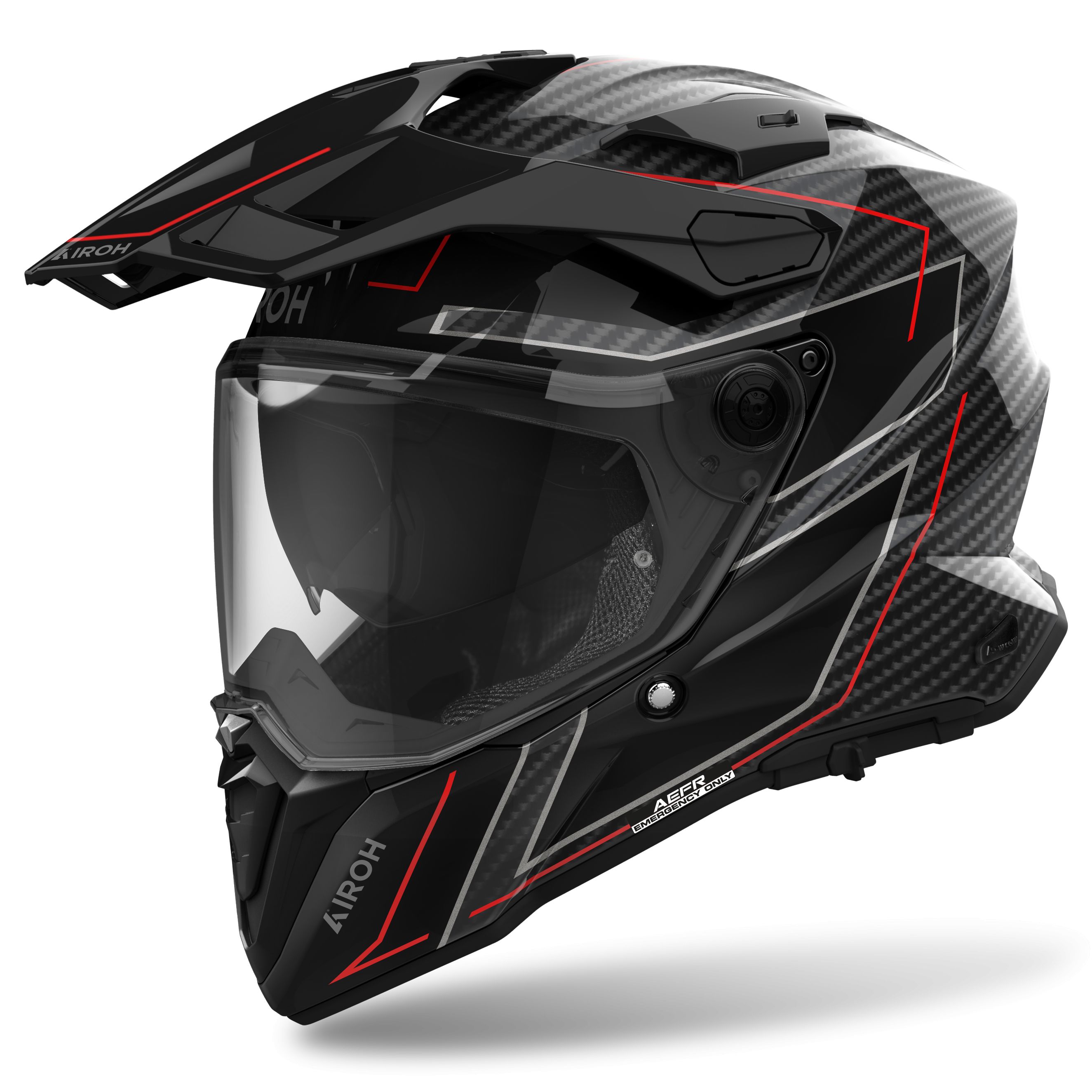 Casque intégral Airoh COMMANDER 2 - CARBON STYLISH