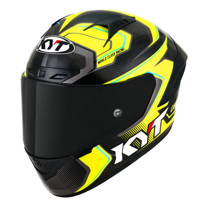 KYT Casque intégral KYT NZ-RACE COMPETITION — jaune