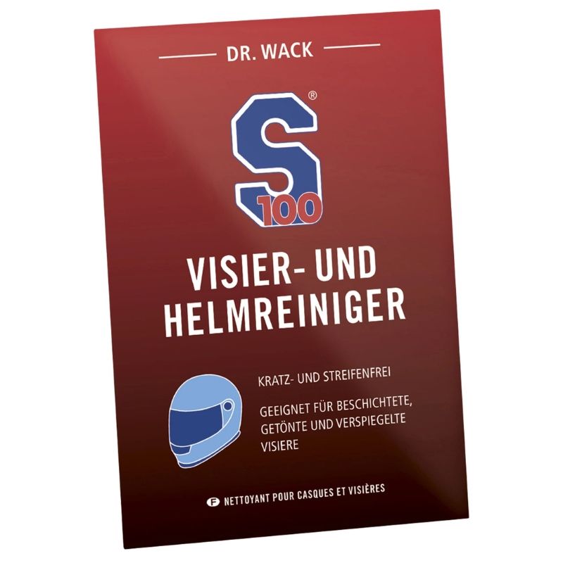 Nettoyant casque S100 Lingette Visor & Helmet Cleaner