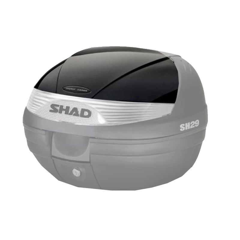 Couvercle Shad Noir métal pour top case SH 29