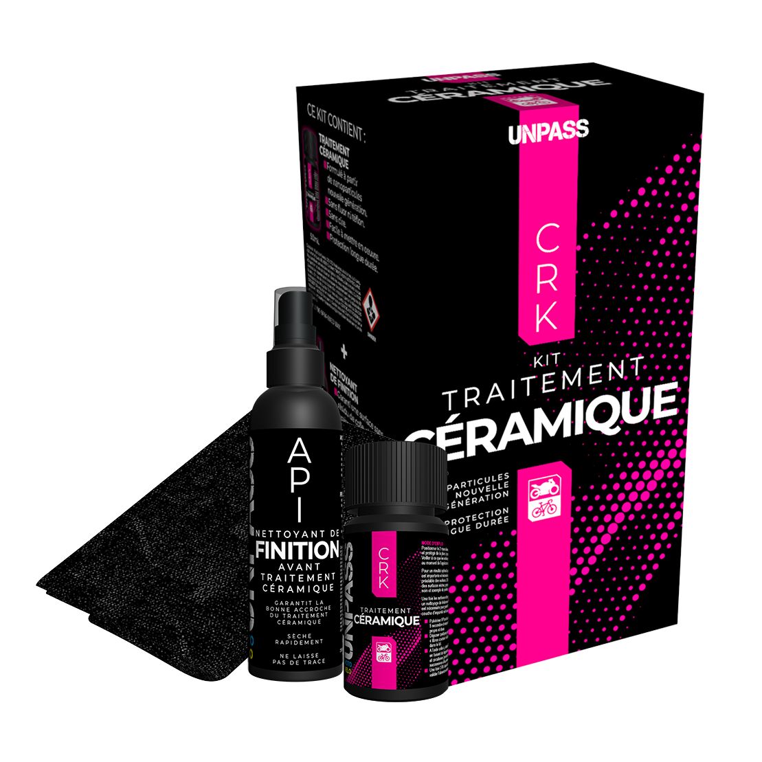 Traitement céramique Unpass Kit traitement et protection céramique