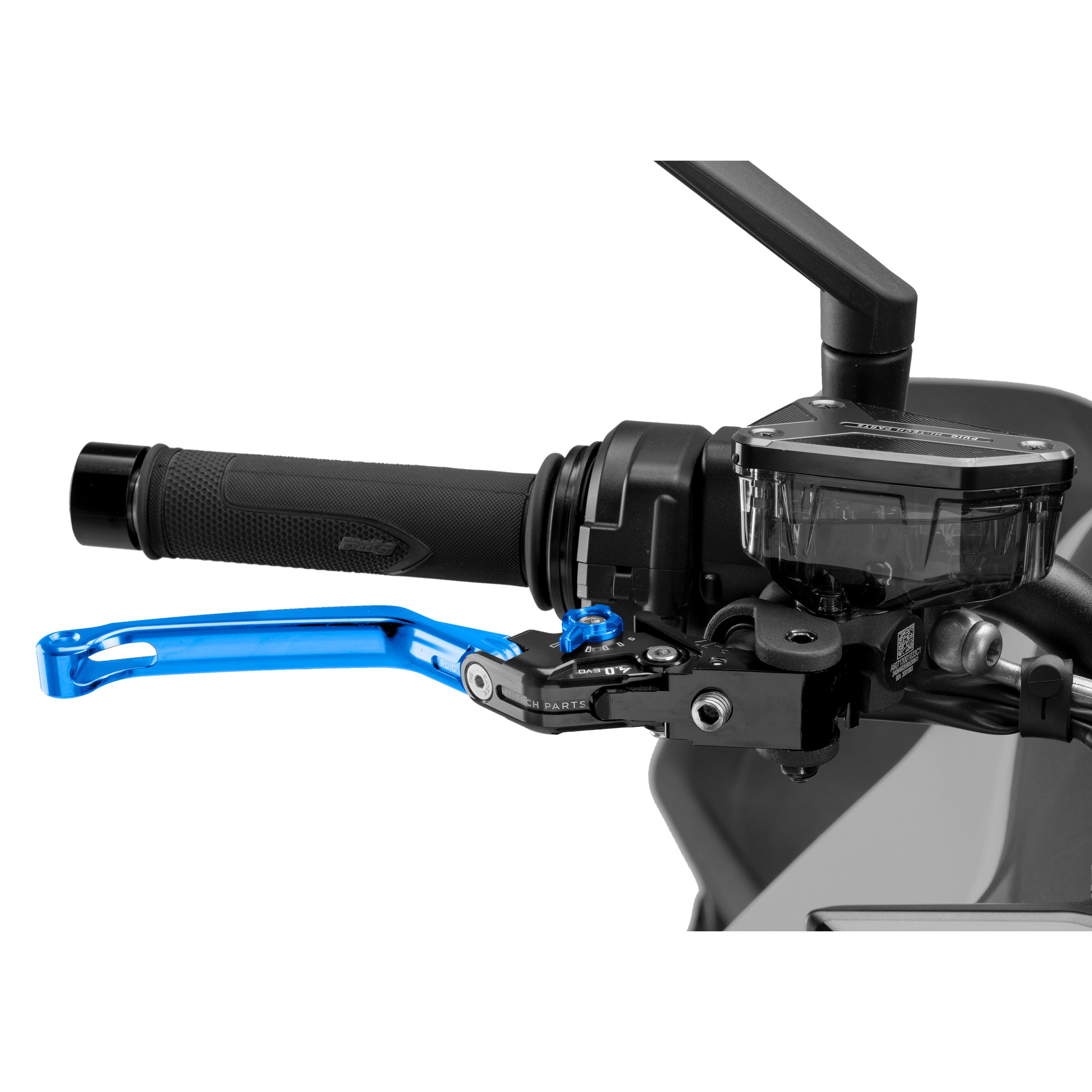 Levier de frein Puig rabattable 4.0 Bleu