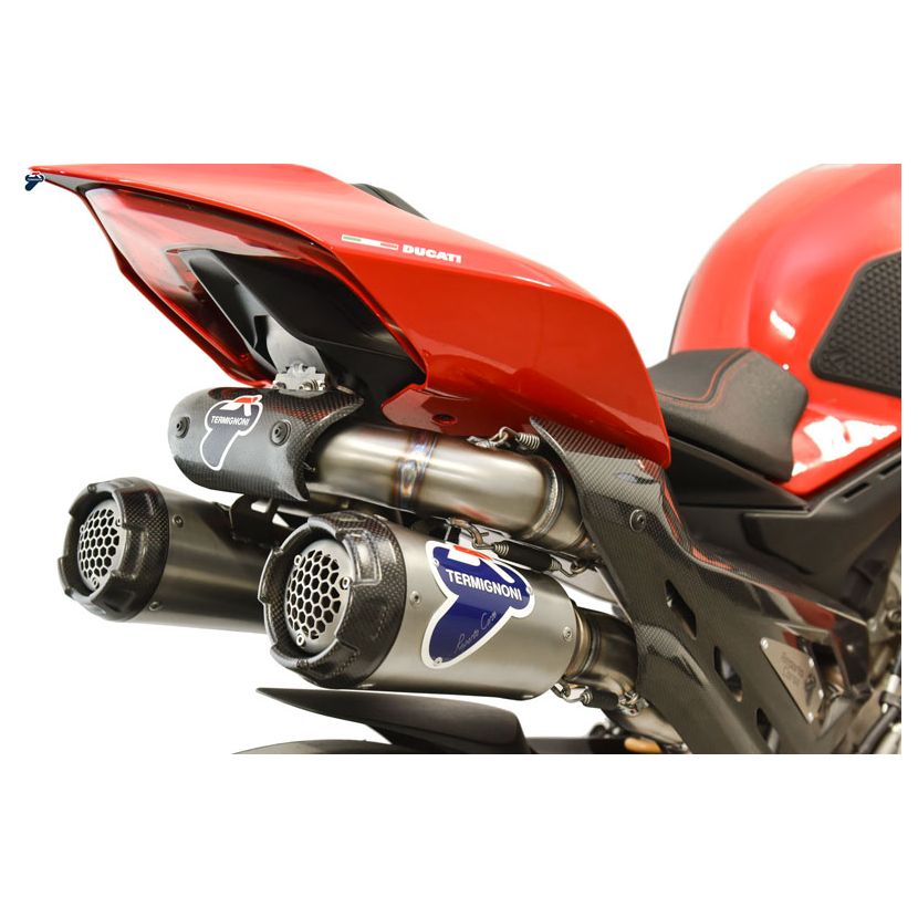Complete line Termignoni Racing Titanium Black Panigale V4 WSBK Replica + UpMap