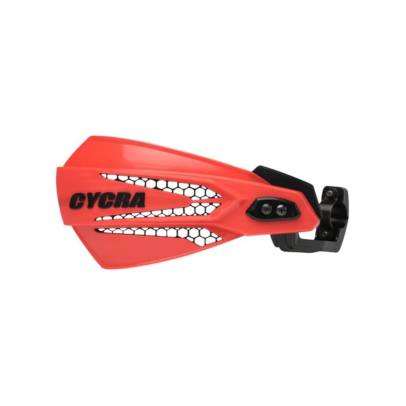 Protèges-mains CYCRA MX-RACE NOIR/ROUGE