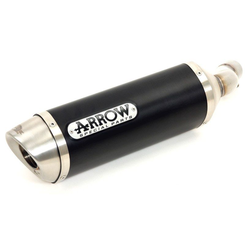 Silencieux Arrow Alu Dark Race Tech embout acier