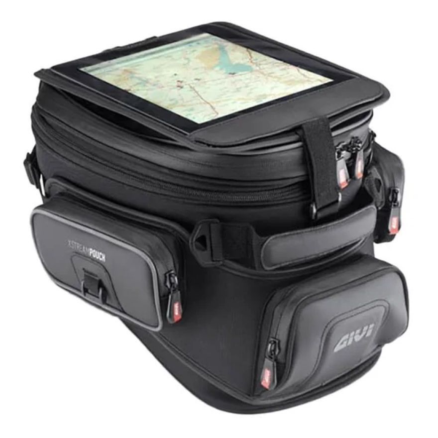 Sacoche réservoir Givi XS308Y TANKLOCK TRAIL (17 à 20 Litres)