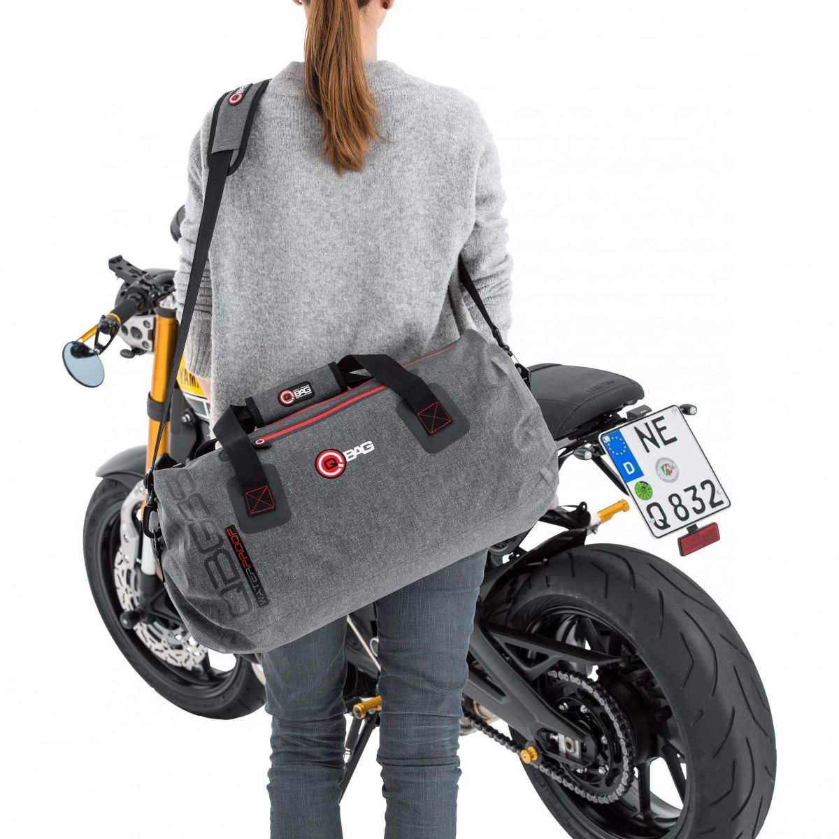 Sacoche de selle Q Bag Waterproof 10 35 Litres - Bagagerie moto - Motoblouz.com