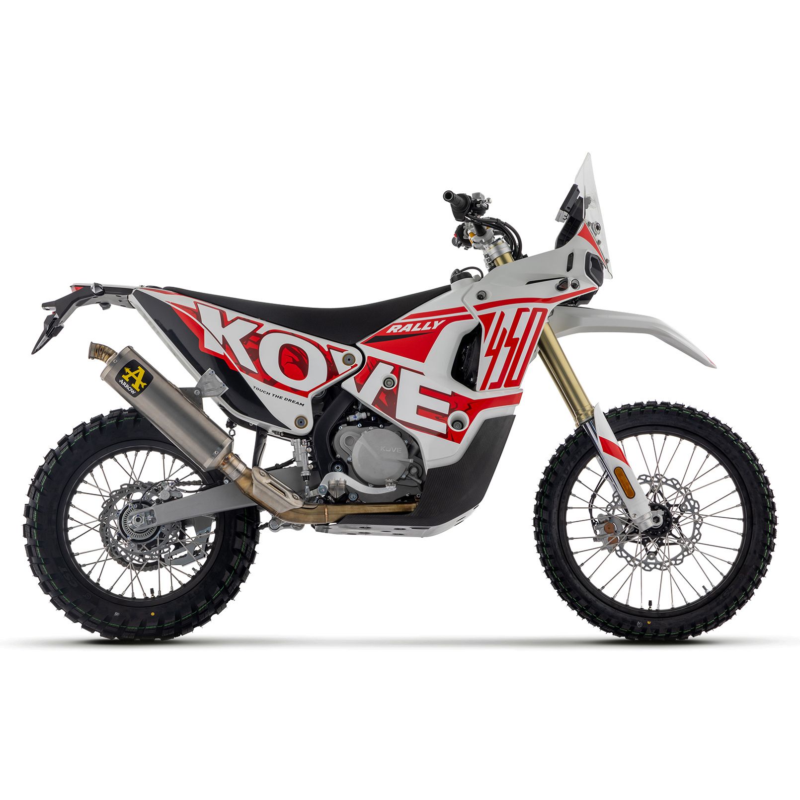 Silencieux Arrow indy race Titane embout inox