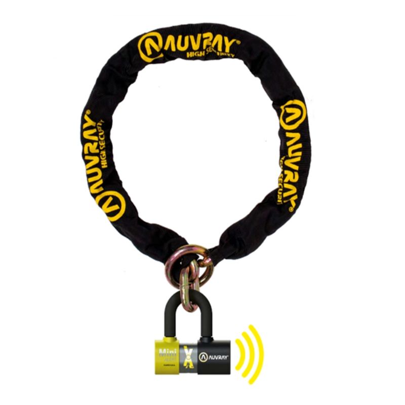 Antivol Auvray CHAINE XTREM mini Alert LASSO 120 SRA