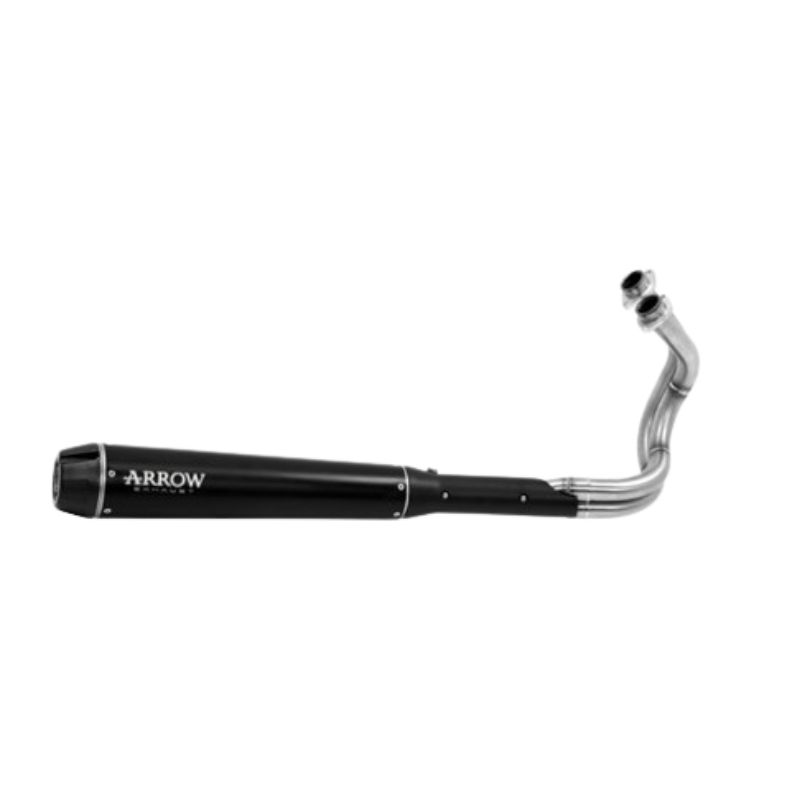 Ligne Complète Arrow Rebel Dark Embout alu - Collecteur Acier