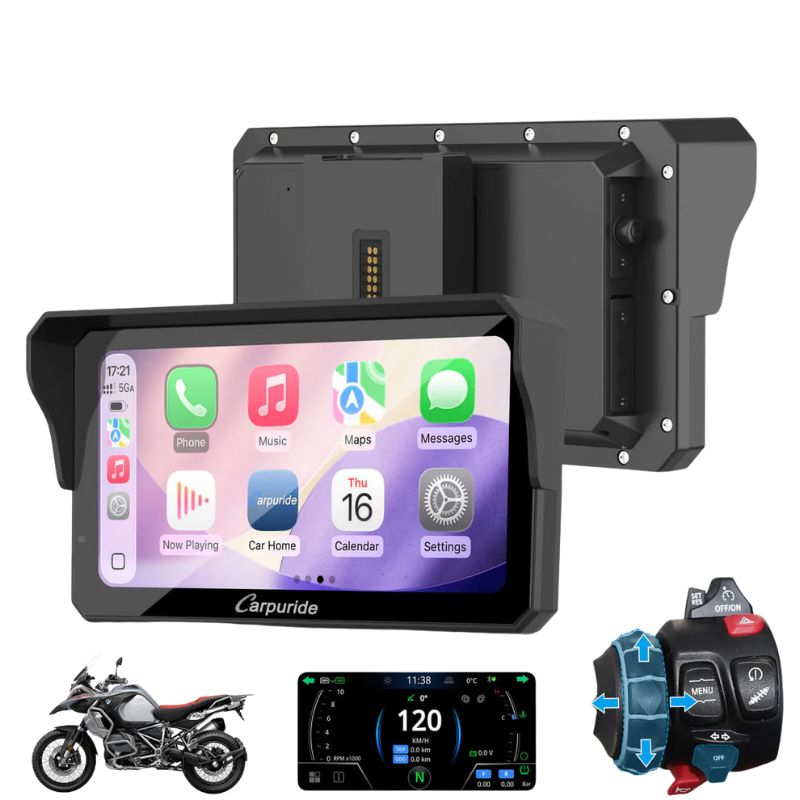 Ecran connecté Carpuride W602BS Pour support BMW - Carplay®/Android Auto? - 6 pouces