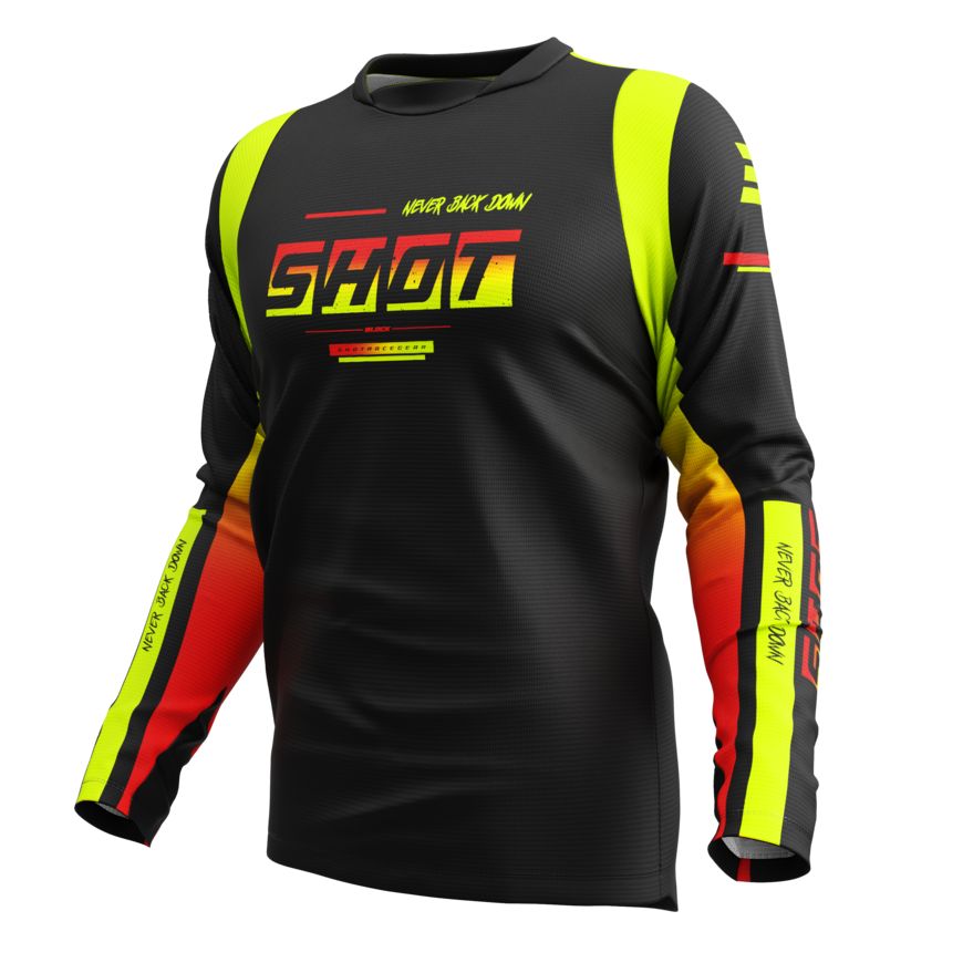 Maillot cross Shot DEVO - BLOCK 2025