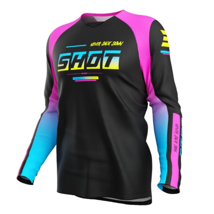 Maillot cross Shot DRAW BLOCK ENFANT