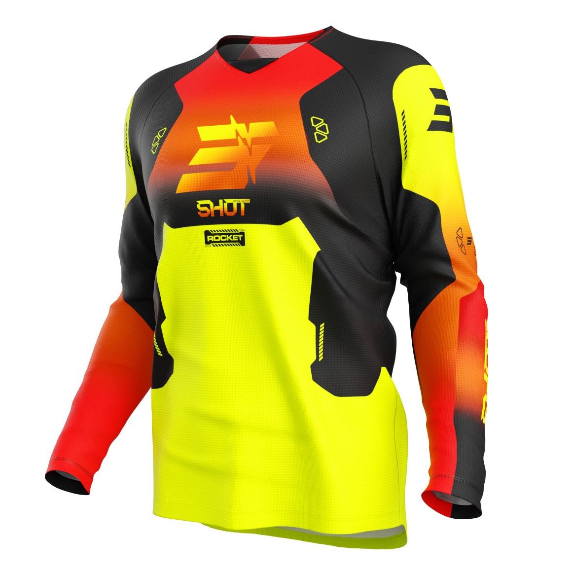 Maillot cross Shot DRAW - ROCKET - ENFANT