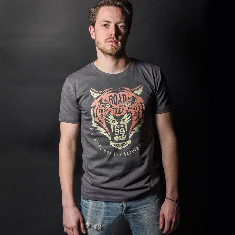 T-shirt Manches Courtes Gentlemen's Factory Tiger