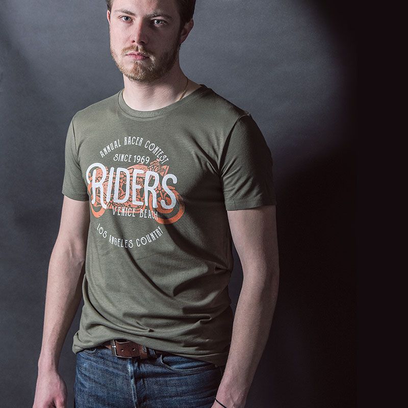 T-shirt Manches Courtes Gentlemen's Factory Riders Los Angeles