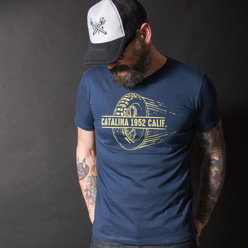 T-shirt Manches Courtes Gentlemen's Factory Motard Catalina