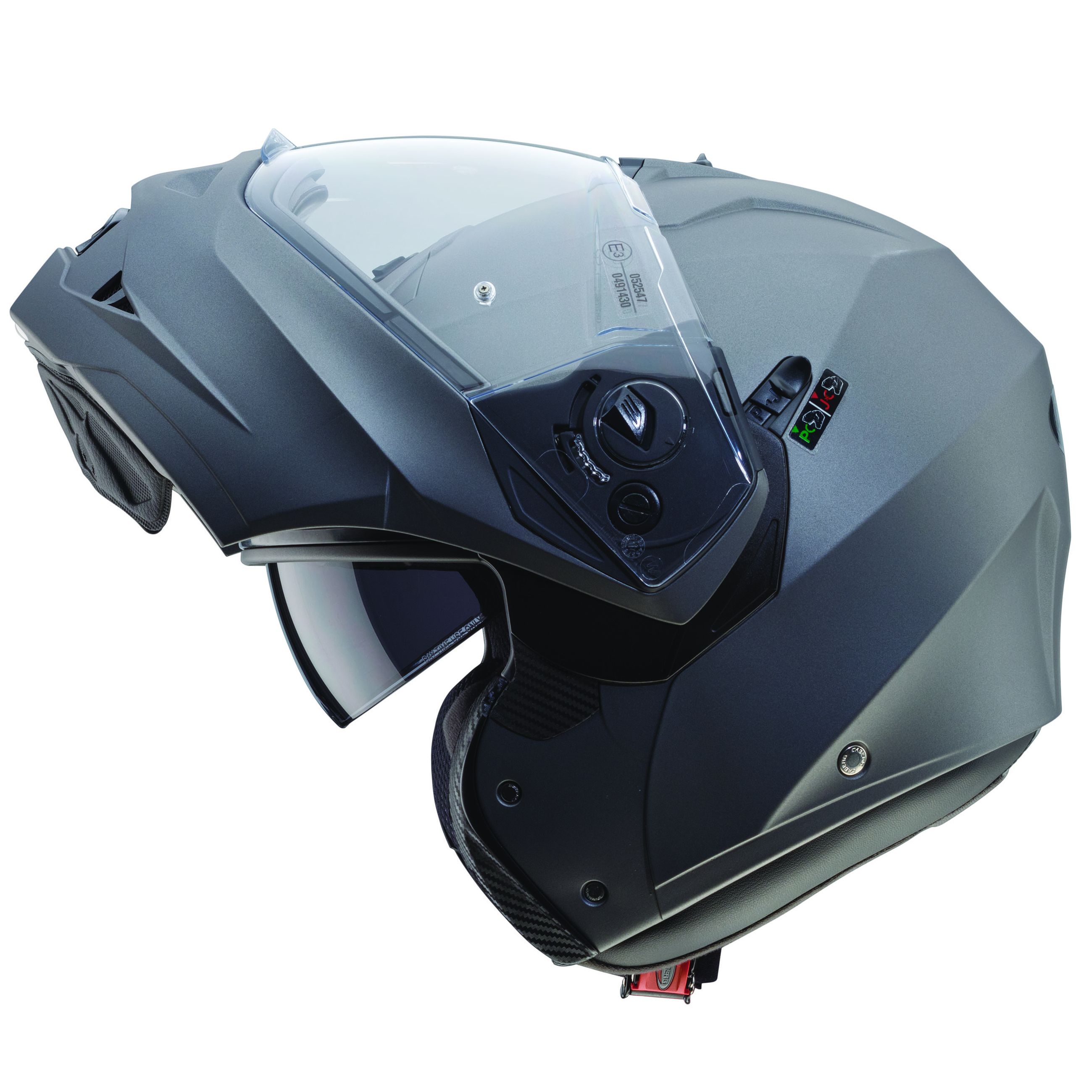 Casque Caberg DUKE II - MATT / GUN METAL - Casque modulable - Motoblouz.com