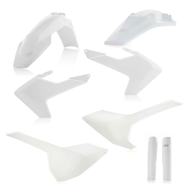 Kit plastiques Acerbis FULL KIT BLANC