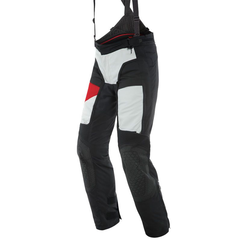 Image of Dainese D-Explorer 2 Pantalon textile de moto Noir Gris Rouge 50