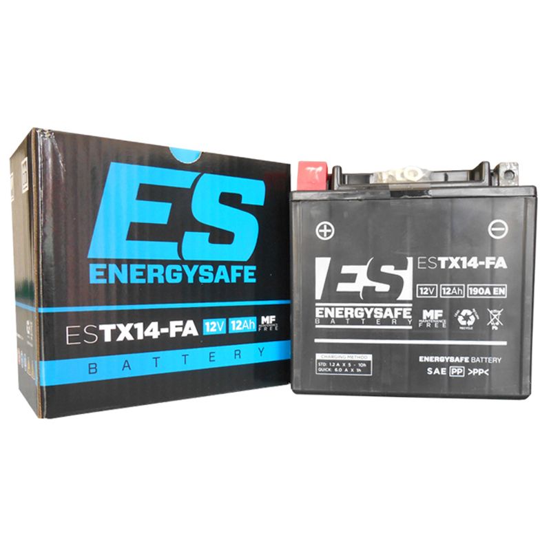 Batterie EnergySafe YTX14-BS (FA) ferme Type Acide Sans entretien/prête à l'emploi