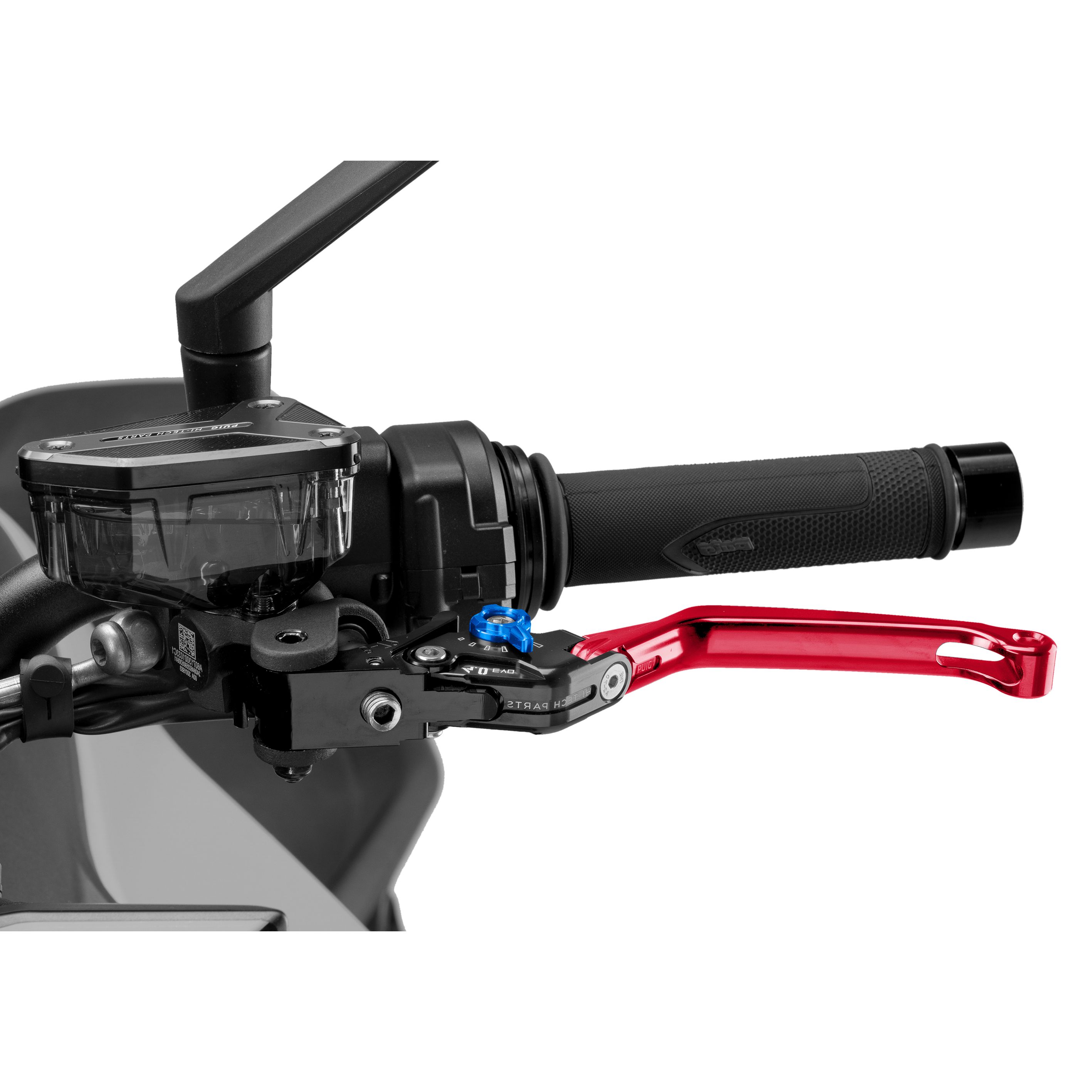 Levier d'embrayage Puig Rabattable 4.0 Rouge