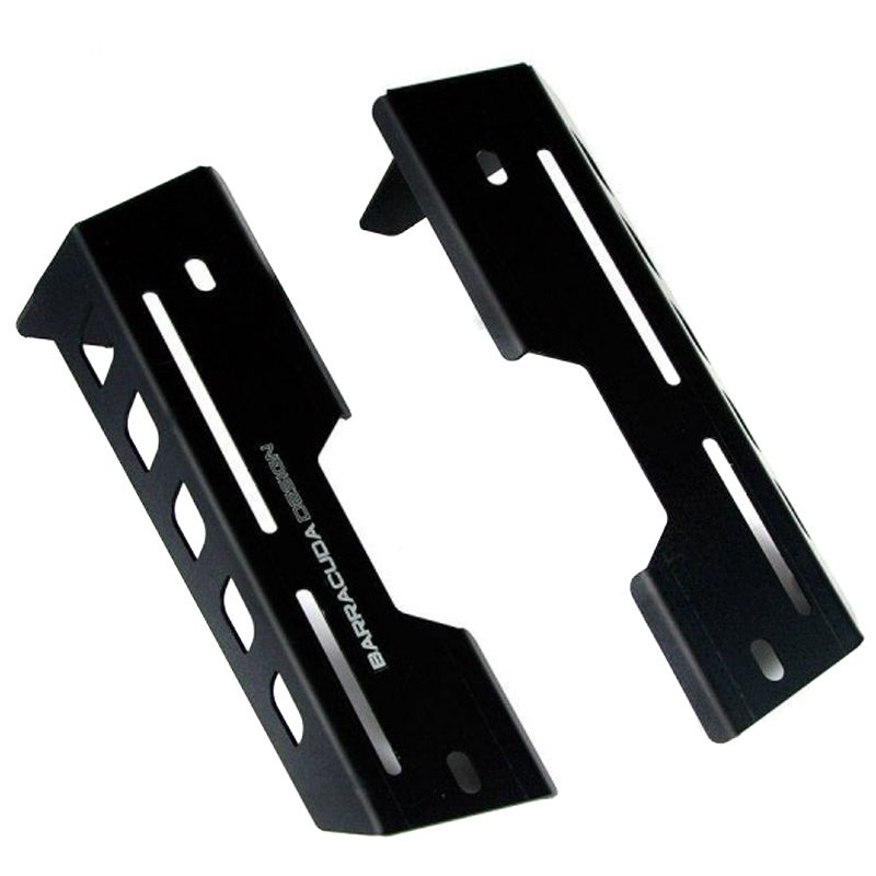 Ecope de radiateur Barracuda En Aluminium noir