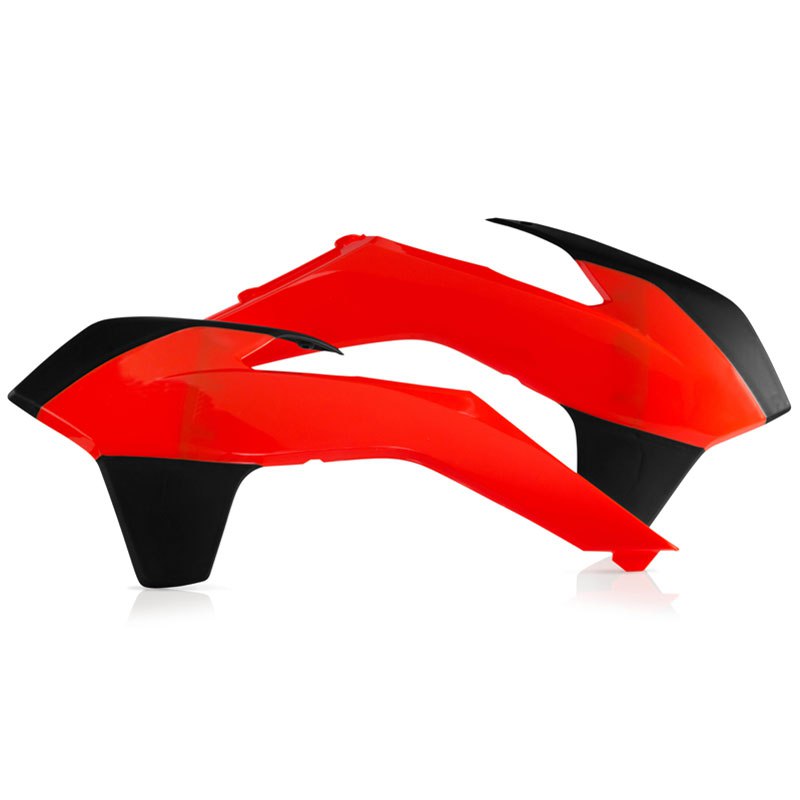 Ouie de radiateur Acerbis Orange/Noir