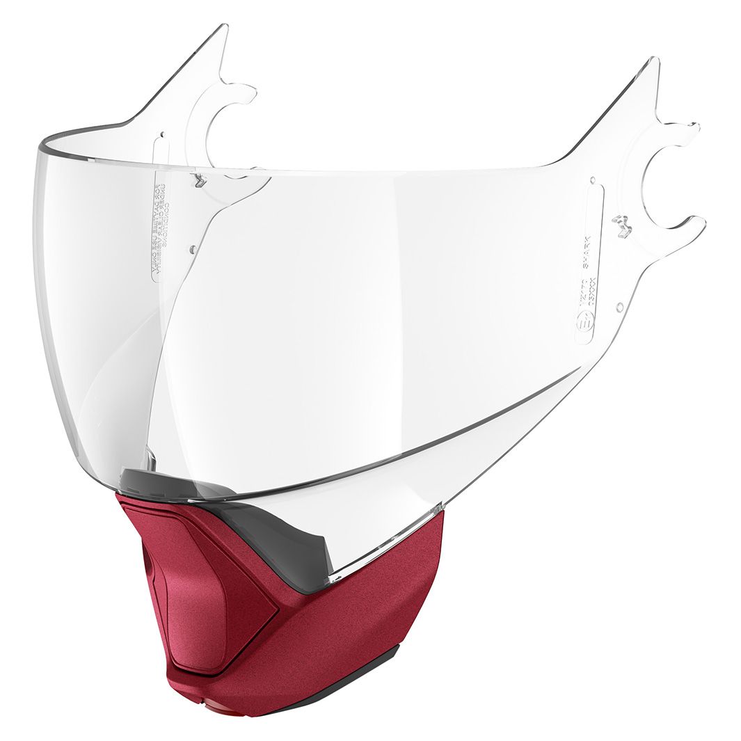 Ecran casque Shark CLEAR - MENTONNIERE MAT - EVOJET