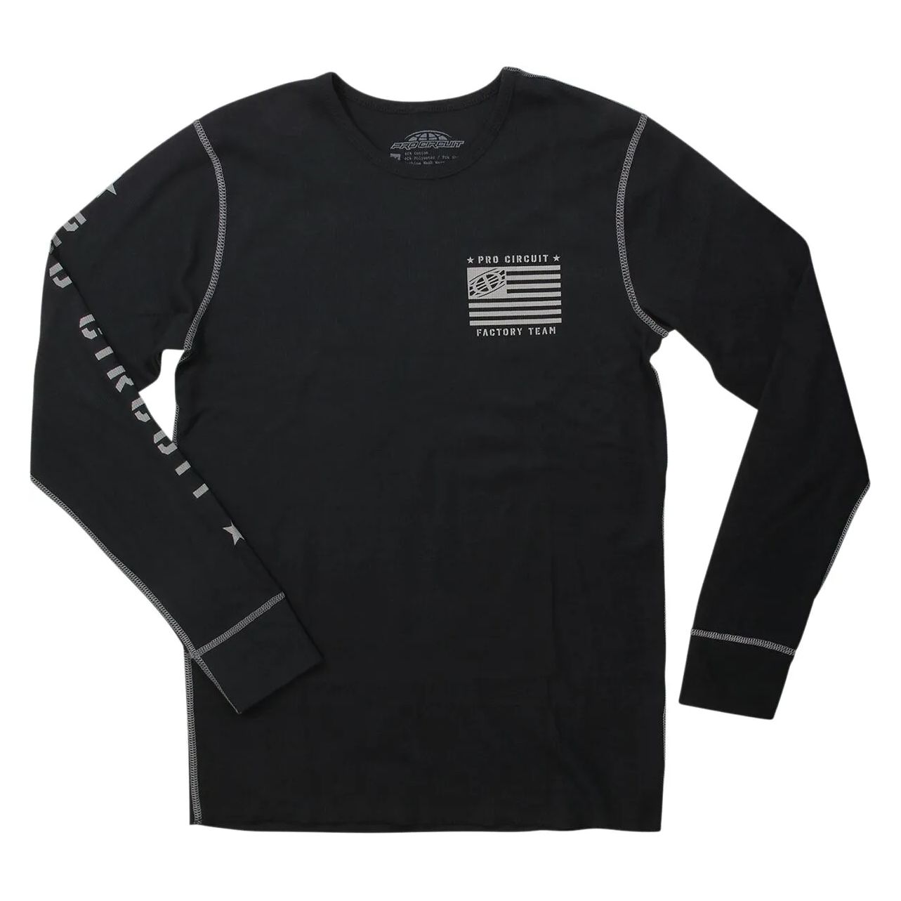 T-shirt manches longues Pro Circuit thermique Factory Team