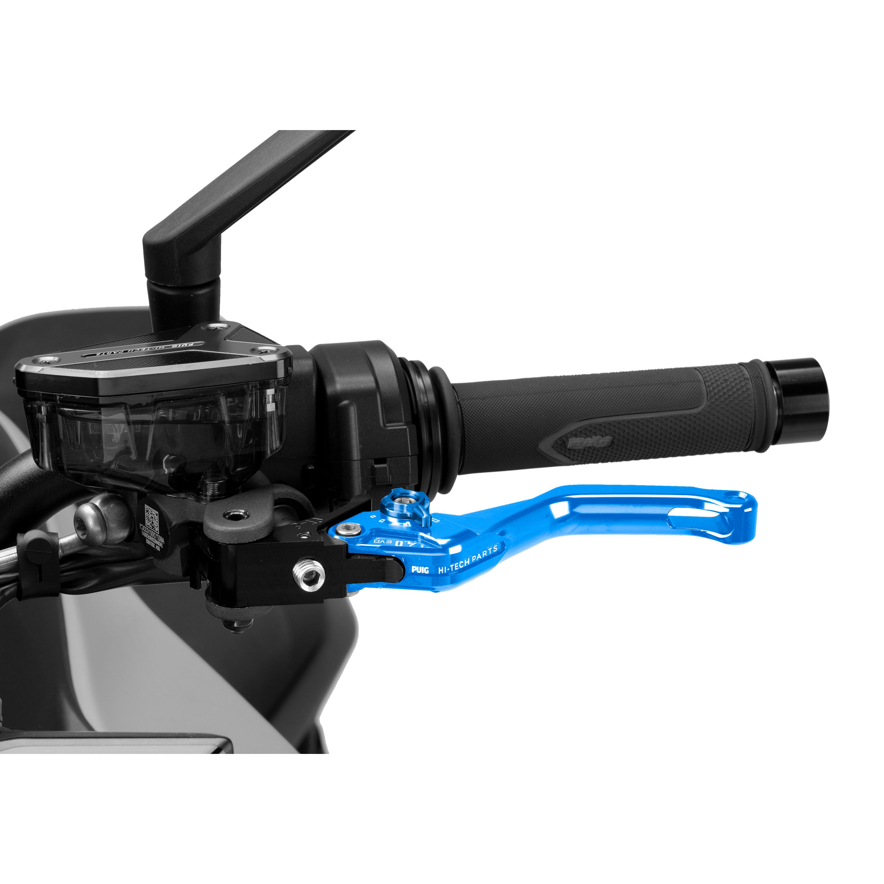 Levier d'embrayage Puig court 4.0 Bleu