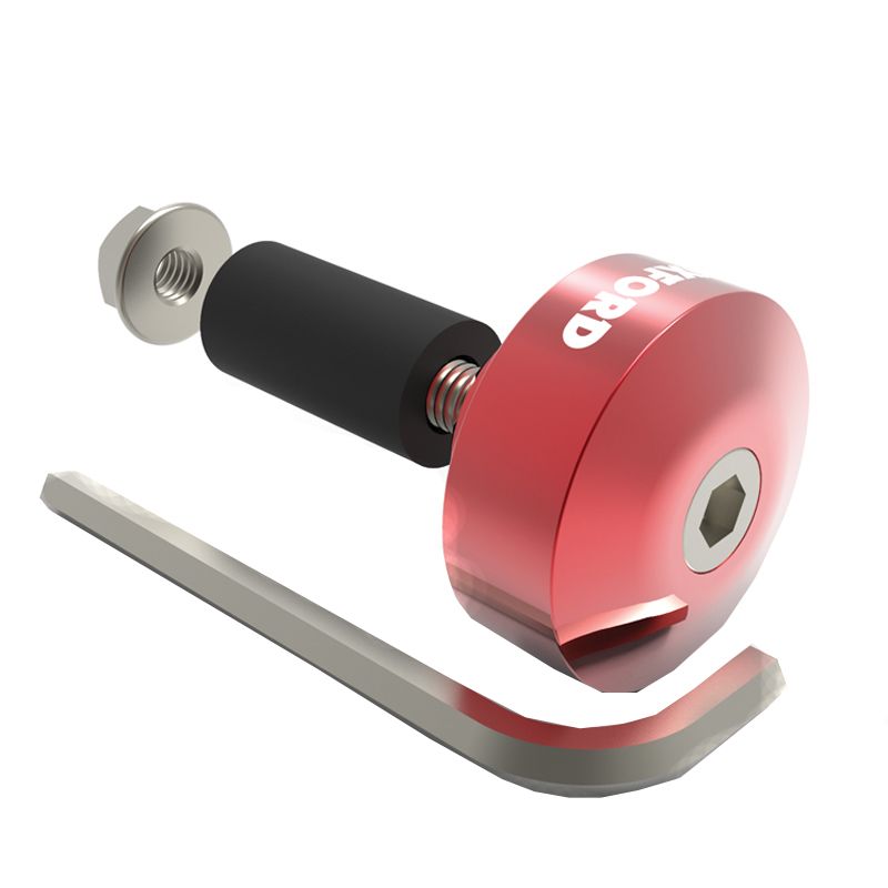 OXFORD Embouts de guidon Oxford BarbEnds 1 (22 mm) — rouge