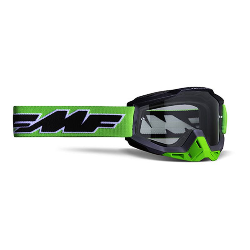 Image of Masque cross FMF VISION POWERBOMB ROCKET LIME 2022