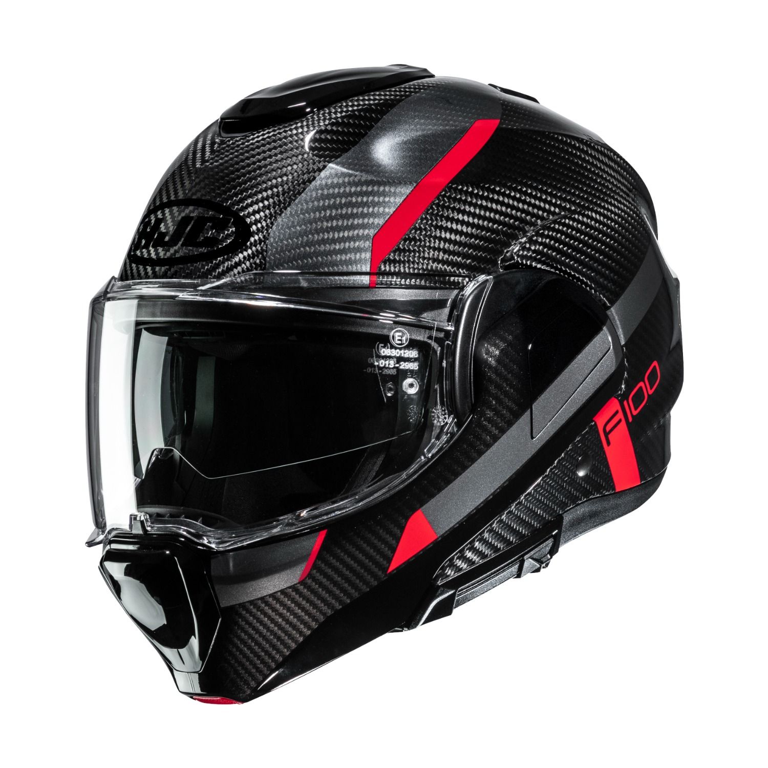 Casque modulable HJC F100 CARBON - ASKAN