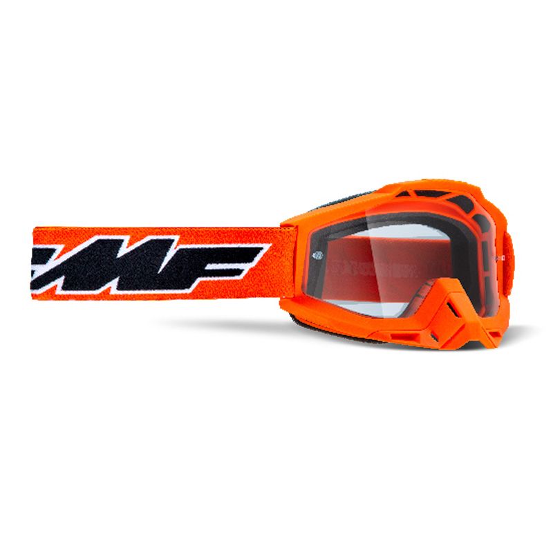 Image of Masque cross FMF VISION POWERBOMB OTG Rocket - Clear Lens 2023