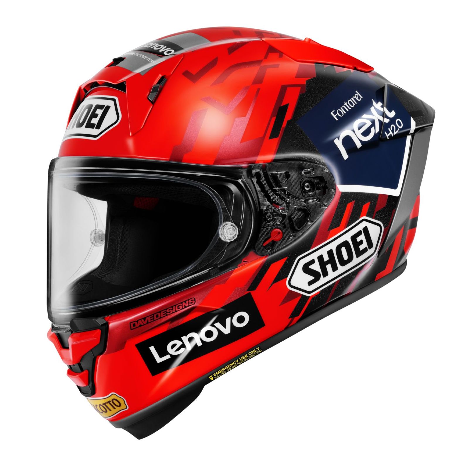 Casque intégral Shoei X-SPR PRO - MARQUEZ 9
