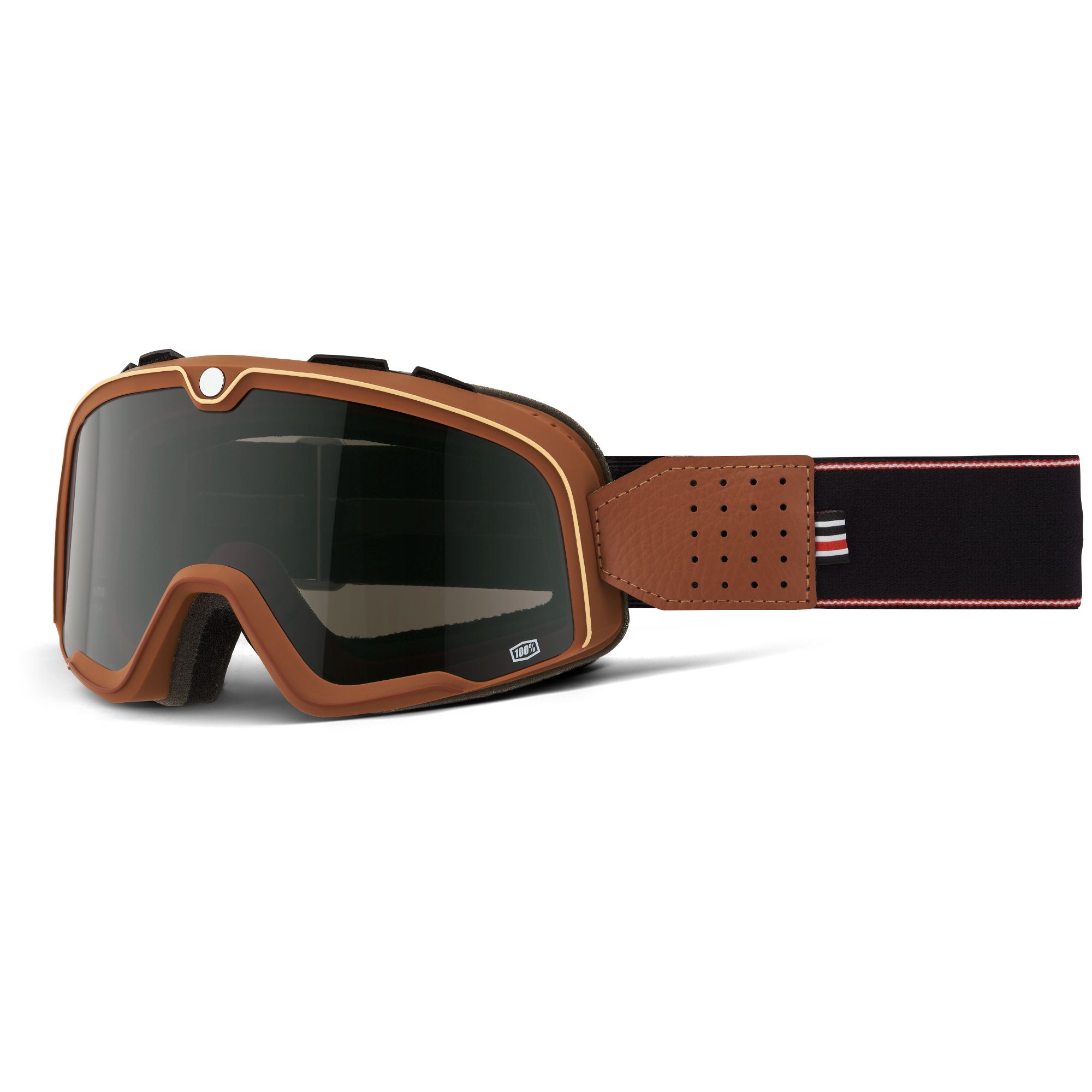 Image of Lunettes moto 100% BARSTOW The Equilibrialist - Gris/Vert