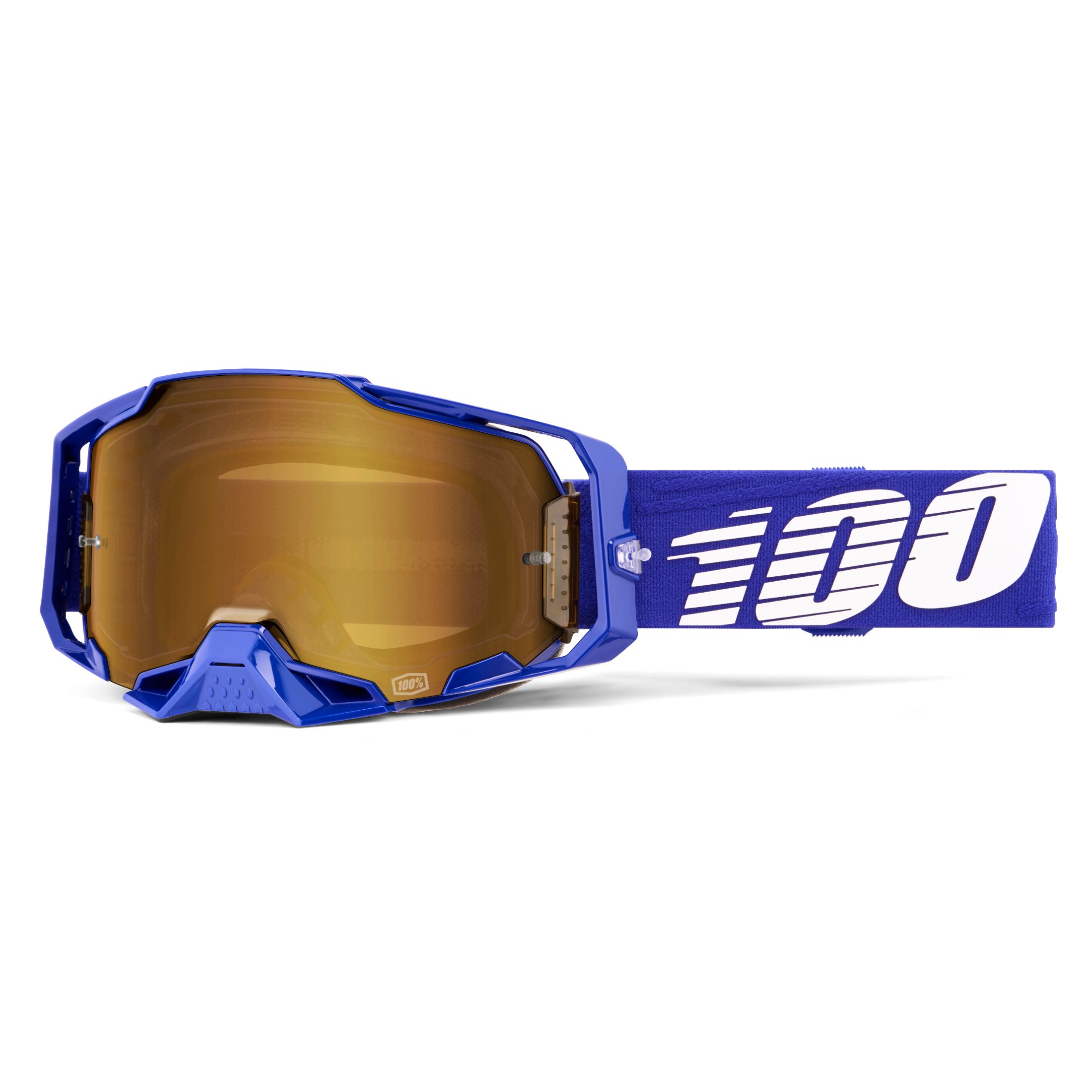 Masque cross 100% ARMEGA HiPER KLEIN- Ecran Mirror True Gold 2026