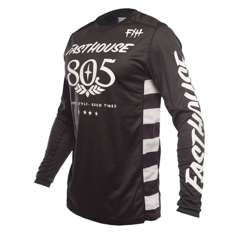 Image of Maillot cross FASTHOUSE GRINDHOUSE 805 BLACK 2022