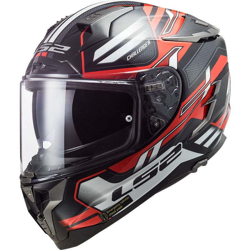 Casque intégral LS2 FF327 CHALLENGER - SPIN