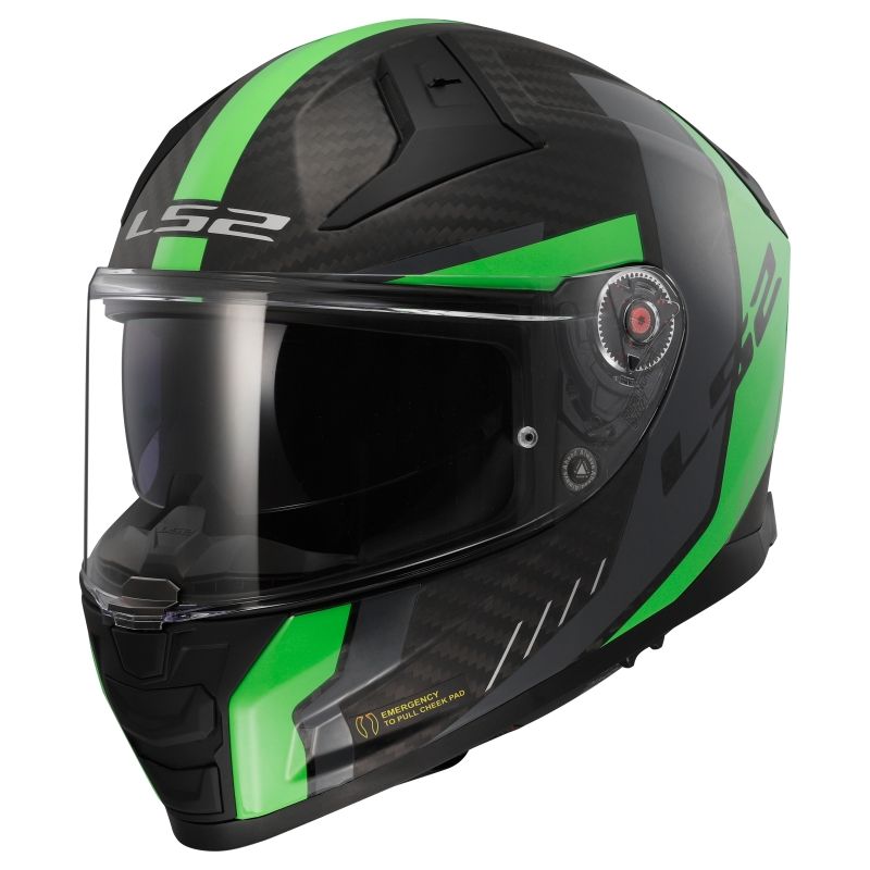 Casque intégral LS2 FF811 - VECTOR II CARBON - GRID