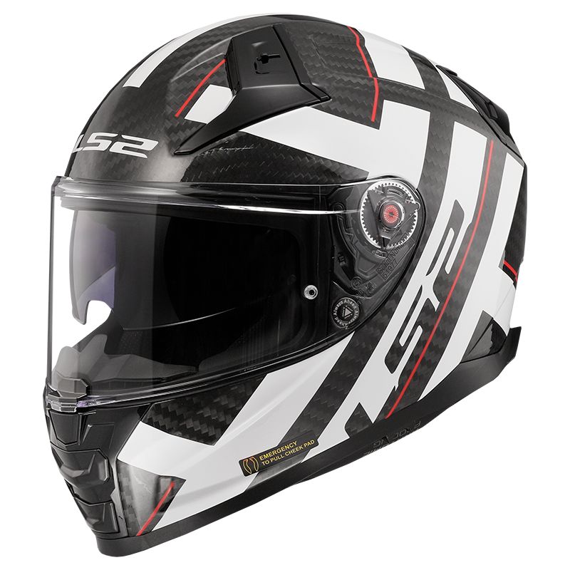 Image of Casque LS2 FF811 - VECTOR II CARBON - STRONG