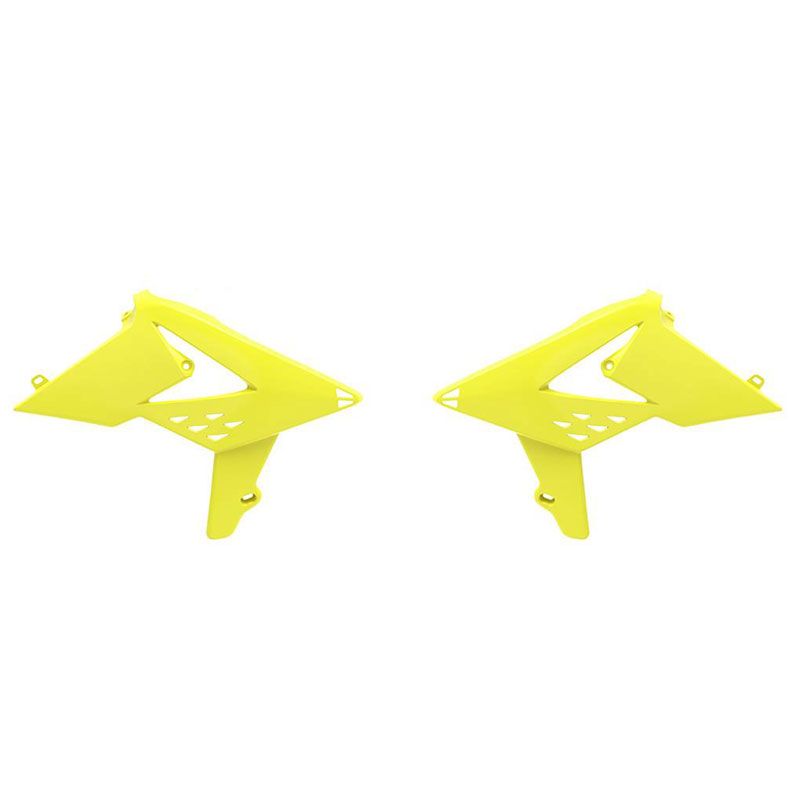 Ouie de radiateur Polisport COULEUR JAUNE FLUO